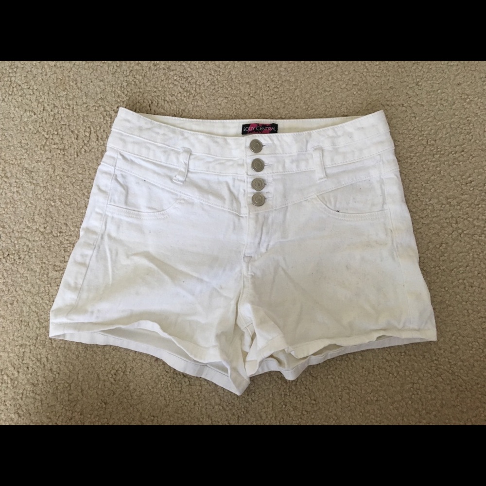 White shorts
